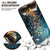 iPhone 18 Pro Max Crystal-Texture Painted Vegan Leather Phone Case - Star River Book Words