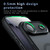 iPhone 18 Pro Max C-type Armor MagSafe PC Hybrid TPU Phone Case - Frosted Black