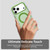 iPhone 18 Pro Max C-type Candy Magsafe PC Hybrid TPU Phone Case - Green