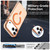 iPhone 18 Pro Max C-type Candy Magsafe PC Hybrid TPU Phone Case - Orange