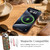 iPhone 18 Pro Max Denior Vintage Boho Embroidery Style Magnetic Protective Phone Case - Orange