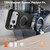 iPhone 18 Pro Max Dual Color Skin Feel 360 Degree Rotation Holder Magnetic Phone Case - Black