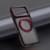 iPhone 18 Pro Max Dual Color Skin Feel 360 Degree Rotation Holder Magnetic Phone Case - Cherry Red