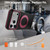 iPhone 18 Pro Max Dual Color Skin Feel 360 Degree Rotation Holder Magnetic Phone Case - Cherry Red