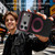 iPhone 18 Pro Max Dual Color Skin Feel 360 Degree Rotation Holder Magnetic Phone Case - Cherry Red
