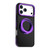iPhone 18 Pro Max Dual Color Skin Feel 360 Degree Rotation Holder Magnetic Phone Case - Purple