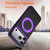 iPhone 18 Pro Max Dual Color Skin Feel 360 Degree Rotation Holder Magnetic Phone Case - Purple