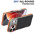 iPhone 18 Pro Max Dual-Color Carbon Fiber Texture Acrylic Hybrid TPU Phone Case - Orange