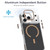 iPhone 18 Pro Max Dual-Color Carbon Fiber Texture Magsafe Phone Case - Gold