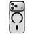 iPhone 18 Pro Max Dual-Side Frosted MagSafe Clear Phone Case - Black