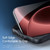 iPhone 18 Pro Max DUX DUCIS Aimo Mag Series MagSafe Ring Holder Frosted Phone Case - Black