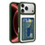 iPhone 18 Pro Max Electroplated Card Bag Acrylic Hybrid TPU Phone Case - Green