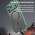 iPhone 18 Pro Max Fan Dun Series TPU Hybrid PC Frosted Magsafe Phone Case - Green