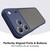 iPhone 18 Pro Max Fan Dun Series TPU Hybrid PC Frosted Phone Case - Blue
