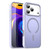 iPhone 18 Pro Max Fanying Series PC Hybrid TPU Translucent Frosted MagSafe Phone Case - Lavender