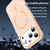 iPhone 18 Pro Max Fanying Series PC Hybrid TPU Translucent Frosted MagSafe Phone Case - Rouge Powder
