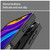 iPhone 18 Pro Max Fanying Series PC Hybrid TPU Translucent Frosted MagSafe Phone Case - Translucent Black