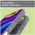 iPhone 18 Pro Max Fanying Series PC Hybrid TPU Translucent Frosted Phone Case - Silver Grey