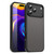 iPhone 18 Pro Max Fanying Series PC Hybrid TPU Translucent Frosted Phone Case - Translucent Black