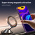 iPhone 18 Pro Max Fanying Series Precision Camera Hole PC Hybrid TPU Translucent Frosted Magnetic Phone Case - Crystal Purple