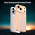 iPhone 18 Pro Max Fanying Series Precision Camera Hole PC Hybrid TPU Translucent Frosted Magnetic Phone Case - Rouge Powder