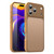 iPhone 18 Pro Max Fanying Series Precision Camera Hole PC Hybrid TPU Translucent Frosted Phone Case - Desert Gold