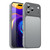 iPhone 18 Pro Max Fanying Series Precision Camera Hole PC Hybrid TPU Translucent Frosted Phone Case - Silver Grey