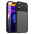 iPhone 18 Pro Max Fanying Series Precision Camera Hole PC Hybrid TPU Translucent Frosted Phone Case - Translucent Black
