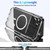 iPhone 18 Pro Max Four Corner Airbags MagSafe Magnetic Phone Case - Transparent