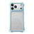 iPhone 18 Pro Max Four-corners Lanyard Holes Acrylic Hybrid TPU Phone Case - Light Blue
