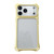 iPhone 18 Pro Max Four-corners Lanyard Holes Acrylic Hybrid TPU Phone Case - Yellow