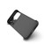 iPhone 18 Pro Max Frameless Half-Wrapped Carbon Fiber Texture PC Magnetic Phone Case - Gray