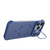 iPhone 18 Pro Max Frameless Half-Wrapped PC Magnetic Phone Case - Blue