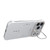 iPhone 18 Pro Max Frameless Half-Wrapped PC Magnetic Phone Case - Silver