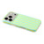 iPhone 18 Pro Max Full Coverage IMD Printed Vertical Stripes TPU Phone Case - Yellow Green