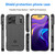iPhone 18 Pro Max Full Coverage Shockproof TPU Phone Case - Black