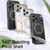 iPhone 18 Pro Max Gear-Style Stress Relief 360 Rotation Holder MagSafe Phone Case - Transparent