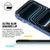 iPhone 18 Pro Max GEBEI Skin Feel Starry Dot Magnetic Phone Case - Blue