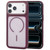 iPhone 18 Pro Max GEBEI Skin Feel Starry Dot Magnetic Phone Case - Dark Cherry