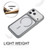 iPhone 18 Pro Max GEBEI Skin Feel Starry Dot Magnetic Phone Case - Grey