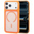 iPhone 18 Pro Max GEBEI Skin Feel Starry Dot Magnetic Phone Case - Orange