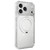 iPhone 18 Pro Max Glitter 360 Rotation Magnetic Holder Phone Case - White