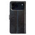 iPhone 18 Pro Max Glitter Powder Flip Leather Phone Case - Black