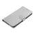 iPhone 18 Pro Max Glitter Powder Flip Leather Phone Case - Silver