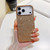 iPhone 18 Pro Max Glitter Powder Shockproof TPU Phone Case - Desert Gold