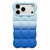 iPhone 18 Pro Max Gradient Cloud Square TPU Phone Case - Glaciers Oceans