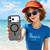 iPhone 18 Pro Max imak Candy Series Magnetic Shockproof Phone Case - Black