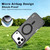 iPhone 18 Pro Max imak Candy Series Magnetic Shockproof Phone Case - Black