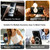 iPhone 18 Pro Max imak Ruiyi Series Fabric Texture Magnetic Phone Case - Black
