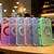 iPhone 18 Pro Max Iris Mirror Magnetic Ring Holder Phone Case - White
